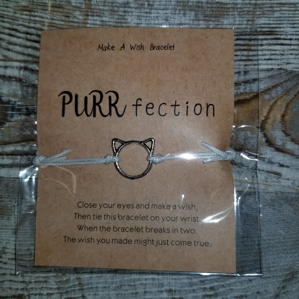 🐱🐱Super Adorable Cat Wish bracelet🐱🐱 - Picture 2 of 7